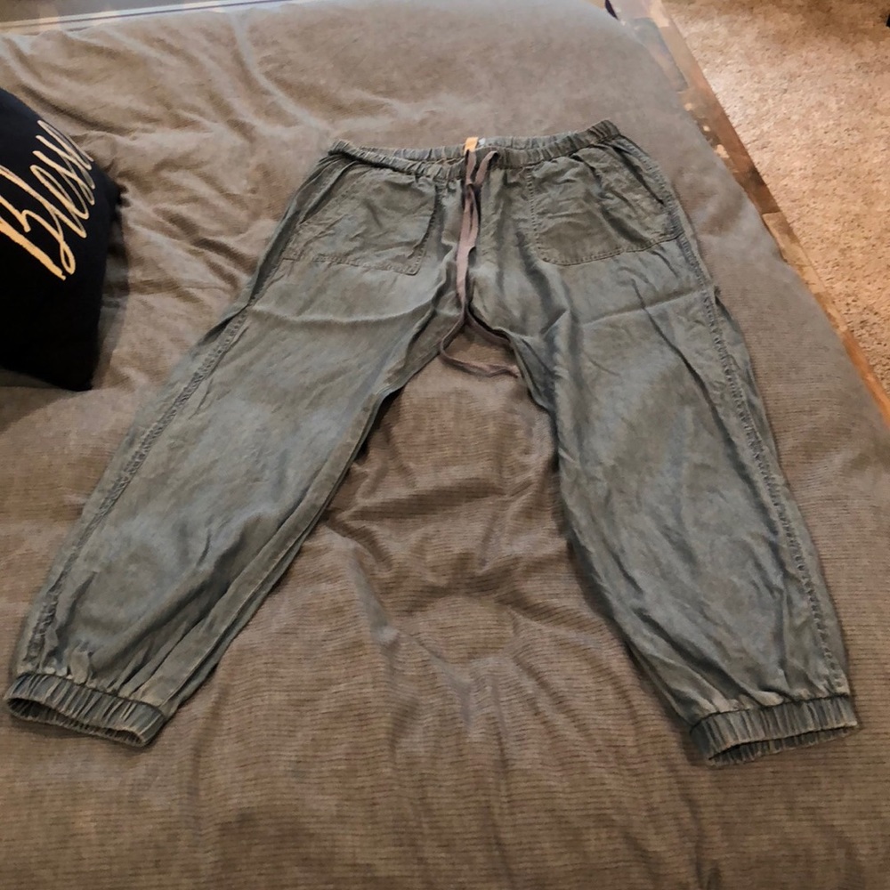 Jean joggers!